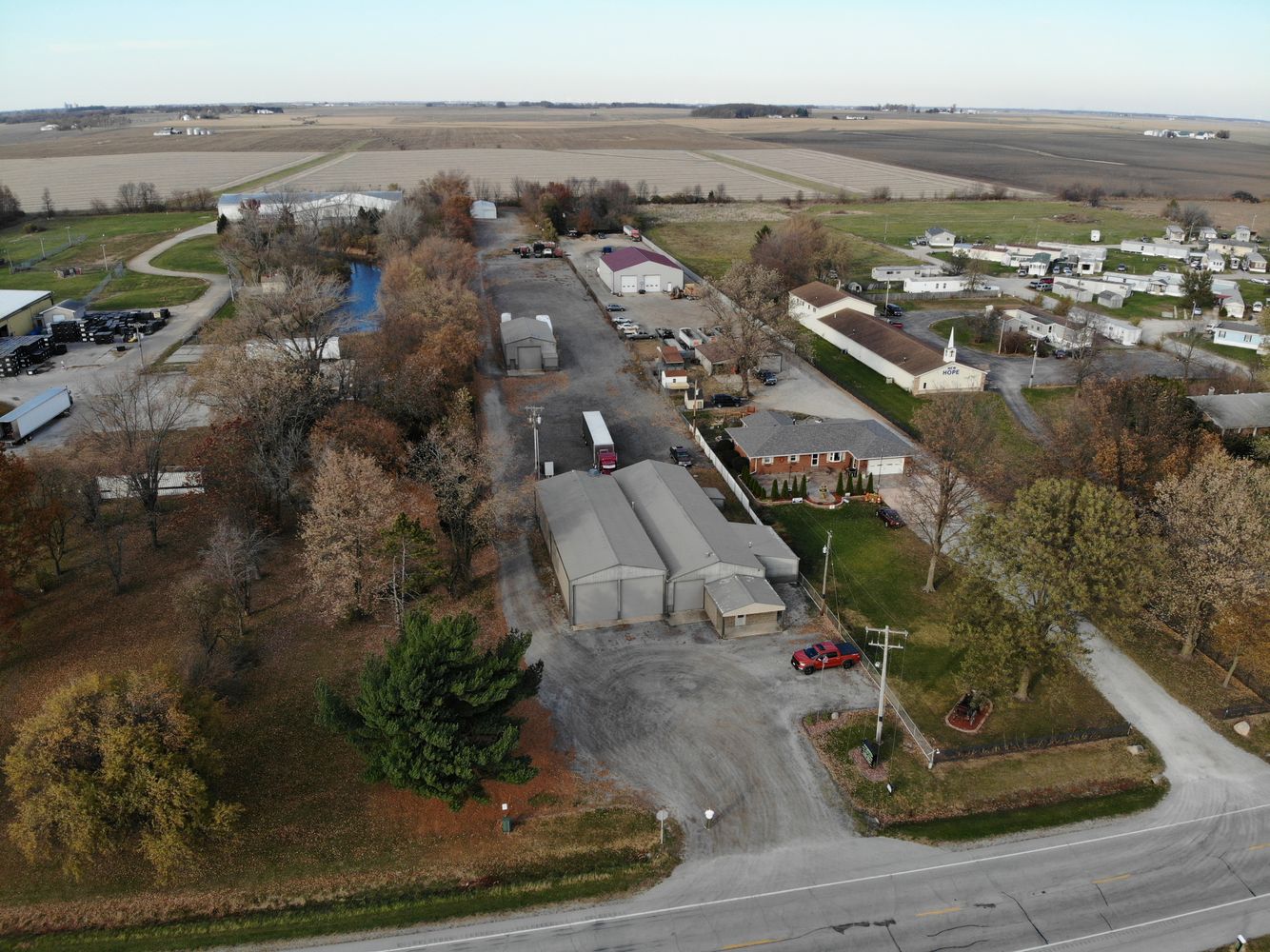 INDUSTRIAL PROPERTY FOR SALE: 1930 County Road 3000 N, Rantoul, IL 61866